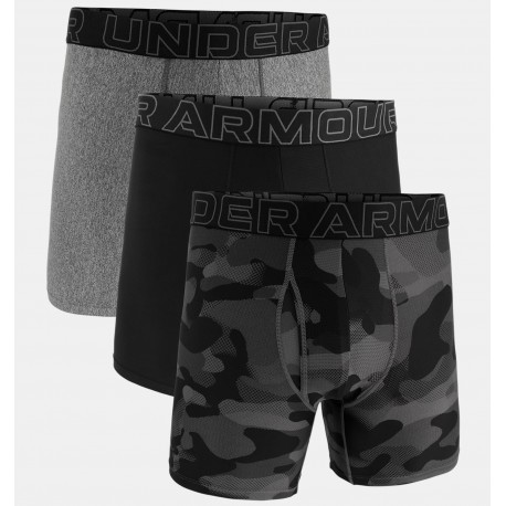 Under Armour Boxers Perf Tech 6in 3Pk