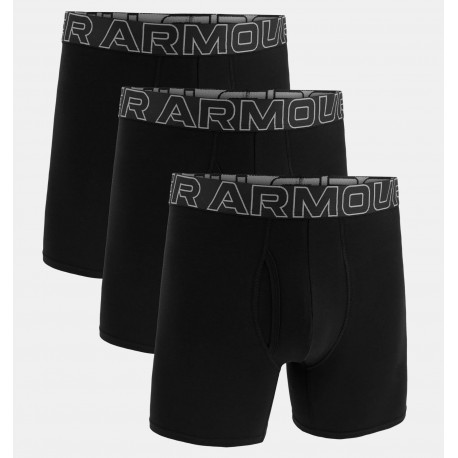 Under Armour Boxers Perf Cotton Solid 6in 3PK