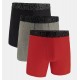 Under Armour Boxer Perf Tech Solid 6in 3PK